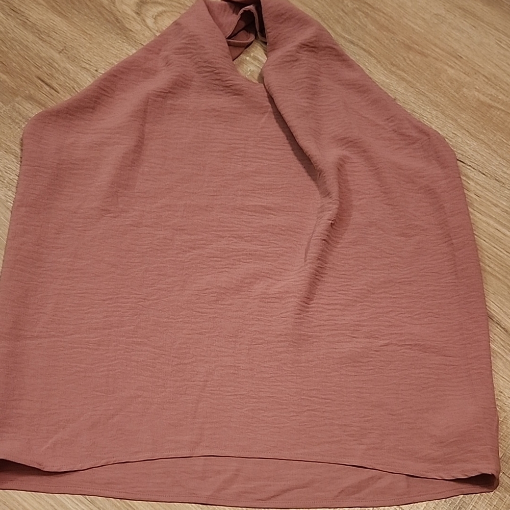 Cupshe Dusty Rose Halter Top